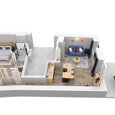 La Maison 44 - T2 - Clim, Terrasse, Garage, Via Rhona 蒙特利马尔 外观 照片