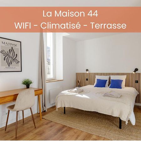 La Maison 44 - T2 - Clim, Terrasse, Garage, Via Rhona 蒙特利马尔 外观 照片